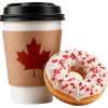 Transparent coffee+donut removebg preview